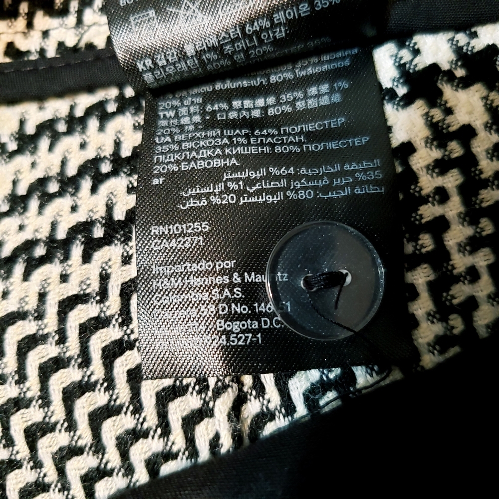 H&M Houndstooth Crop Pants - Picture 7 of 9